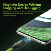 Hagibis USB C Magnetic Fast Charging Cable PD 240W 40Gbps Compatible with Thunderbolt 4/3 Video Cord For Laptop iPhone 17 Tablet